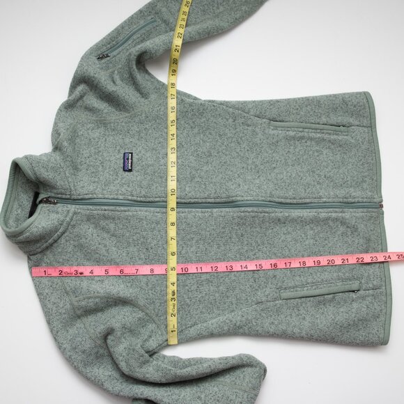 Patagonia Better Sweater Fleece Jacket Comfy Cozy Outdoors Green Size Small - Picture 7 of 8